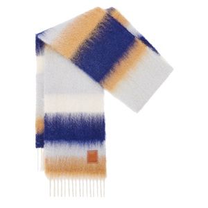 Loewe Mohair Striped Scarf